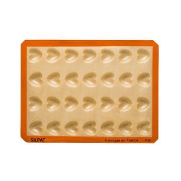 Moule pour 28 cœurs - Silpat