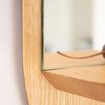 Etagère miroir Solstice - Reine Mère