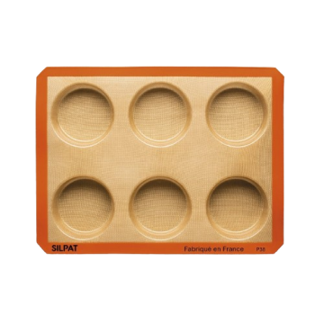 Moule 6 grands ronds - Silpat