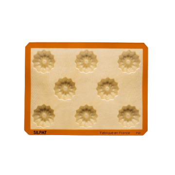 Moule 8 mini-cakes striés - Silpat