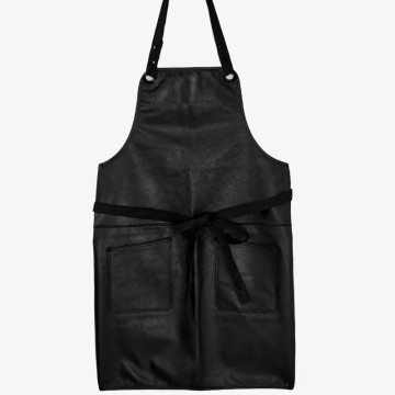 Tablier de cuisine en cuir "Mambo" - Atelier TB