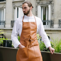 Tablier de cuisine en cuir...