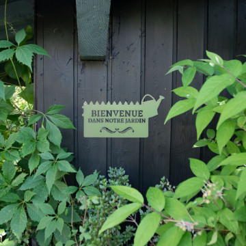 Pancarte décorative Bienvenue - Louis Moulin
