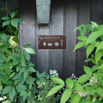 Pancarte décorative Mon potager - Louis Moulin