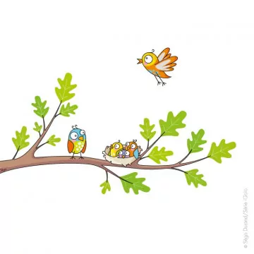 Sticker le nid Série-Golo