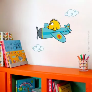 Sticker avion piou Série-Golo