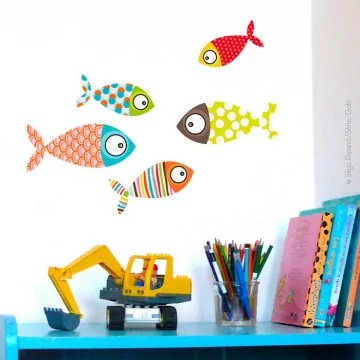 Sticker poisson 2 Série-Golo