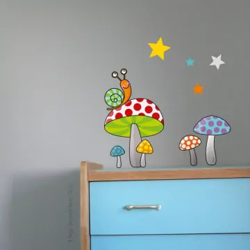 Sticker petits champipis Série-Golo