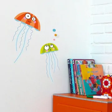 Sticker Les méduses Série-Golo