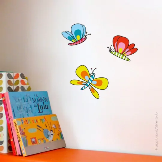 Sticker mural Ça plane, décoration chambre enfant - Série-Golo