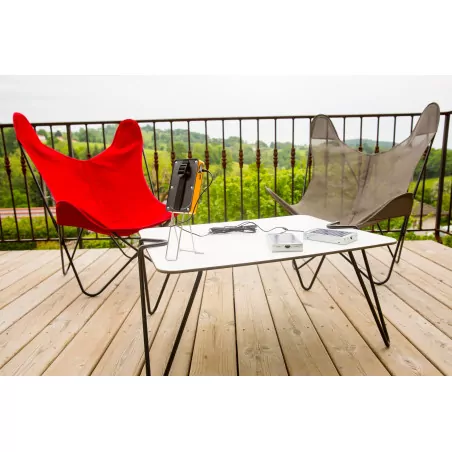 TABLE BASSE AA BLANCHE PIETEMENT NOIR TABLE BASSE AA BLANCHE PIETEMENT NOIR