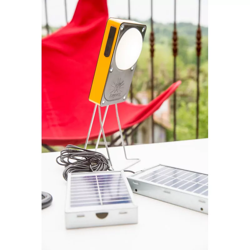 Lampe solaire avec chargeur port USB Lagazel LK3000