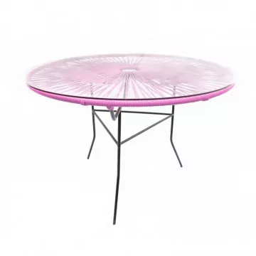 Table de repas ronde 110cm Gran Merida BOQA