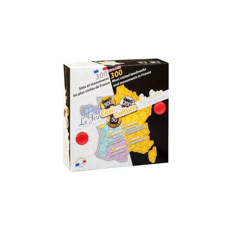 JEU CULTUREL DE 300 SITES ET MONUMENTS  DE France