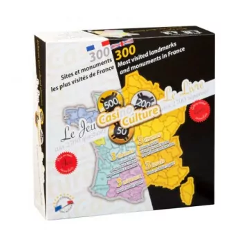 JEU CULTUREL DE 300 SITES ET MONUMENTS DE France