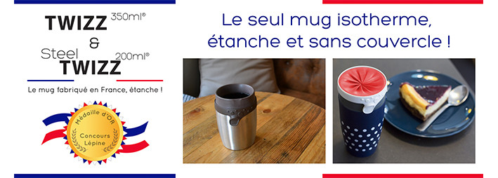 Le seul mug isotherme Made in France - Neolid